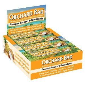 Orchard Bar Pineapple Coconut Macadamia Bars (12x1.6 Oz)