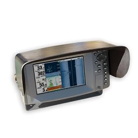 RaptorCap weather shield glare guard for Humminbird® fish finder 9700 series model HU900 by