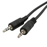 CCM® 3.5 MM (1/8) Stereo Cable Male to Male 6 Feet - Connects iPod to audio input on home stereo or car stereo