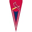 St. Louis Cardinals MLB Applique & Embroidered Yard Pennant (34"x14")