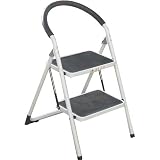New 2 Step Household Steel Step Ladders Stepladders