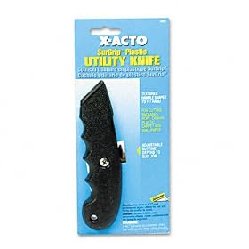 X-Acto X3272 Surgrip Utility Knife With Contoured Plastic Handle