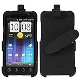 OEM Original Hard Shell With Holster Black Case + Clear LCD Screen Protecto ....
