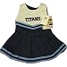 Tennessee Titans NFL Toddler 2pc White Tank Cheerleader Halloween Costume 4T