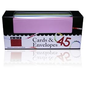 #10 Policy Card & Envelope Assortment (Bazzill Basics)