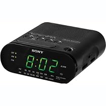 Sony ICF-C218 Automatic Time Set Clock Radio (Black)