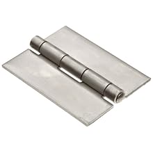 Stainless Steel 316 Butt Hinge without Hole, Unfinished