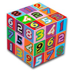 Multi Coloured Sudoku Cube