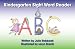 Kindergarten Sight Word Reader by Julie Rebboah
