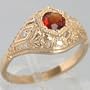 14k Yellow Gold Madeira Citrine Estate Ring