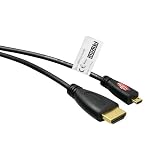 mumbi Micro HDMI Kabel 1080p - vergoldete Kontakte - HDMI Mikro Type D High Speed Kabel HDMI 1.4 / Verbindungskabel 2 Metervon "mumbi"
