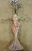 Porcelain Oscar Pink Gown with Ribbon & Flowers Jewelry Display