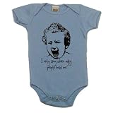 I Only Cry When Ugly People Hold Me on Infant Onesie