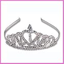 Rhinestone Princess Tiara with Pearls