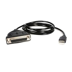 Startech - C�ble adaptateur USB vers connecteur imprimante parall�le DB25 (Import Royaume Uni)