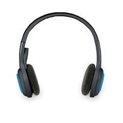 Logitech H600 Headset schnurlos schwarz-blau