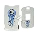 SOCCER BALL FLAMES snap on cover faceplate for Motorola RAZR V3 V3c V3m V3r V3e V3t (many other designs available!)