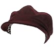 New Wool Newsboy Gatsby Paperboy Cabbie Driver Beret Hat Wine Medium Large