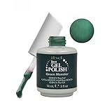 IBD Just Gel GREEN MONSTER Soak Off Green Nail Polish UV Manicure .5 oz Salon