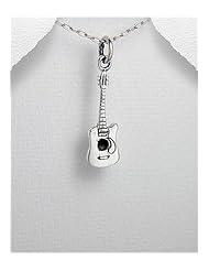 Music Pendant Necklace In 92.5 Sterling Silver