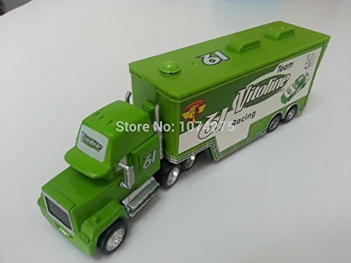 Pixar Cars Mack Uncle No.61 Vitoline Racer's Truck Metal Diecast Toys Cars Gift Toys