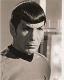 Leonard Nimoy Mr. Spock Star Trek B&W 16x20