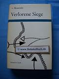 Verlorene Siege - Erich von Manstein