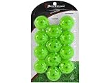 Orlimar 12-Pack Vol limited practical Whiffle ball with holes (bright green)