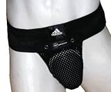 Adidas Black WKF Karate Groin Guard - Climacool