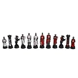 Crusade IV Medieval Chess Set Pieces - King 3.25