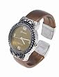 Geneva Platinum Women's Decorative Finish Bronze Face Watch&nbsp;