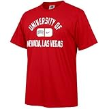 Nike UNLV Runnin' Rebels Scarlet College Athletic T-shirt