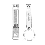 BEZOX Nail Clipper Set-Popular Gifts-Fingernail+Toenail Clippers For Men & Women-Sharpest Stainless Steel Clipper-BEST Quality Nail Cutter (Large+Small)