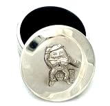 Childs pewter trinket box humpty dumpty - nursery rhyme