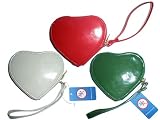 P83098 3pcs a lot Valentine's day gift pu heart shape coin purse bag handbag
