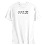 T-Shirt White Elegant Flag 