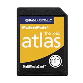 PalmOne PalmPak Travel Card: Rand McNally Road Atlas (m125, m130, i705 & m500 series) by 