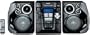 Sharp CD-E88 3-Disc Micro System with Side-Firing Subwoofers