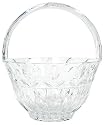 Block Crystal Tulip Garden Collection Handled Basket