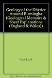 Geology of the Birmingham area : memoir for 1:50 000 geological sheet 168 (England and Wales)