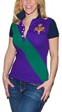 Polo Ralph Lauren Womens Skinny Shirt Purple Green