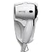 Jerdon First Class Wall Mount Hair Dryer, 1600 watts, 2 Speeds/Heat Settings, White