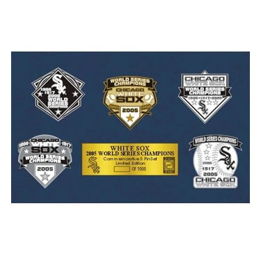 The Chicago White Sox: 2005 Championship Pin Set