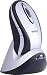 Easy Touch Ergonomic Wireless Optical Mouse BLACK/SILVER - USB - 800dpi   5 buttons -  Rechargeable