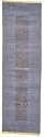 2x8 Gray Hand Knotted Wool Nepal Runner Rug