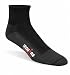 Wigwam Ironman Triathlete Pro Quarter Socks - BLACK, LARGE