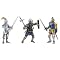 Schleich Foot Soldiers with Lion Coat of Arms