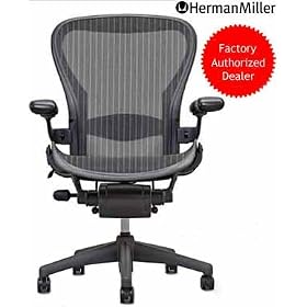 Herman Miller Aeron Chair Large Size (C) Lumbar Support Graphite Classic Carbon Pellicle by Herman Miller Aeron Chair Large Size (C) Lumbar Support Graphite Classic Carbon Pellicle