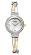 Caravelle Stainless Steel 2 Tone Finish Ladies Watch - Caravelle 45L105