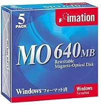 OD3-640SWINX5 3.5型MO 640MB Win/DOSフォーマット 5枚入